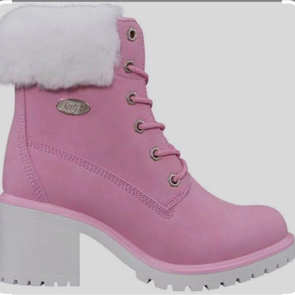 LUGZ Cozy Pink Women's Winter Boots